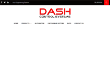Tablet Screenshot of dashcontrol.com